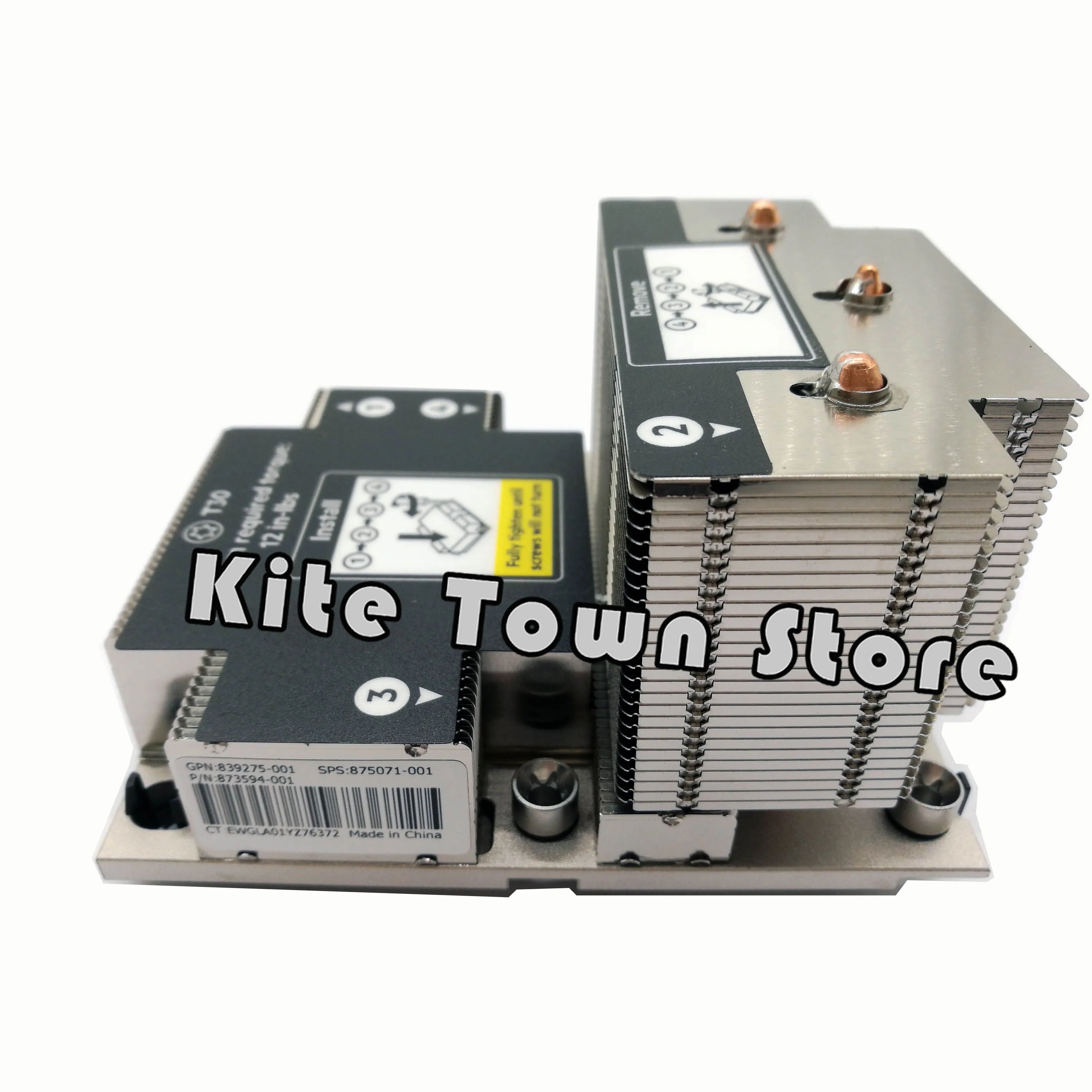 New High Performance Heatsink Compatible with  HP DL380 Gen10 G10 875071-001 839275-001 w/Bracket