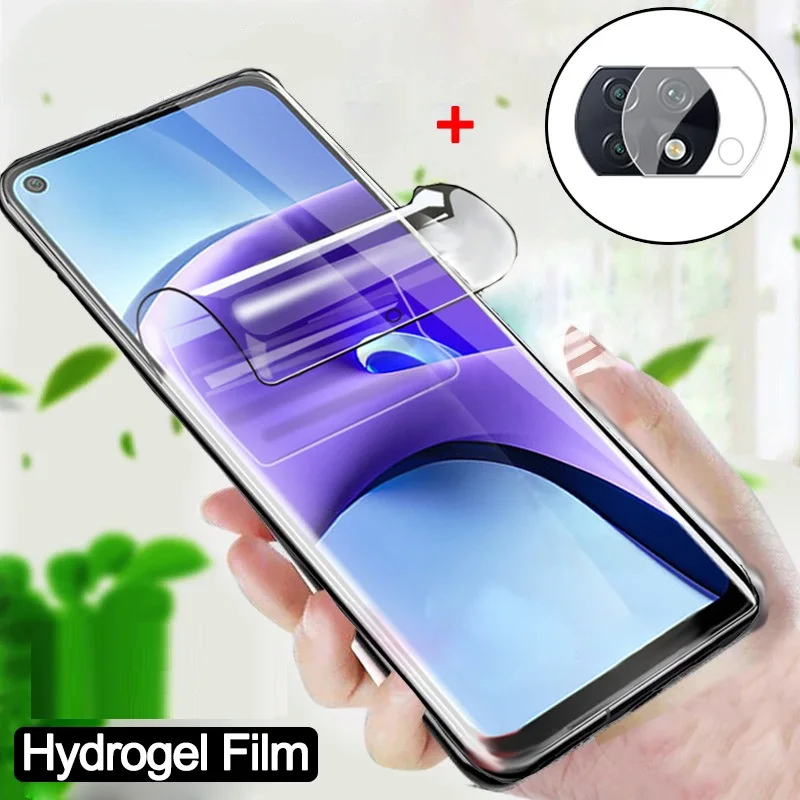 hydrogel film + camera protection for redmi note 9t screen protector redmi note 9 t 5g not glass redmi 9t xiaomi note 9t