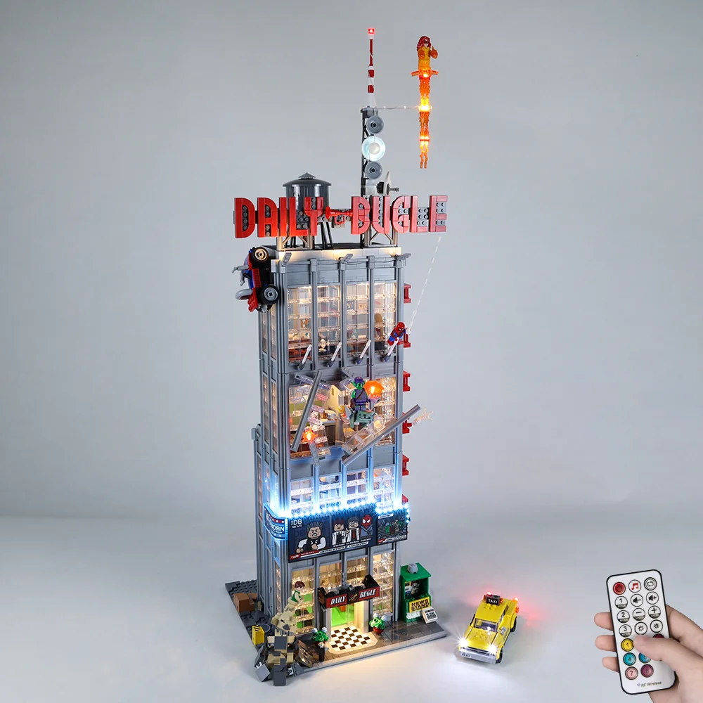 Led Lighting Kit For 76178 Bugle Collectible Daily Building Blocks Not Include Model