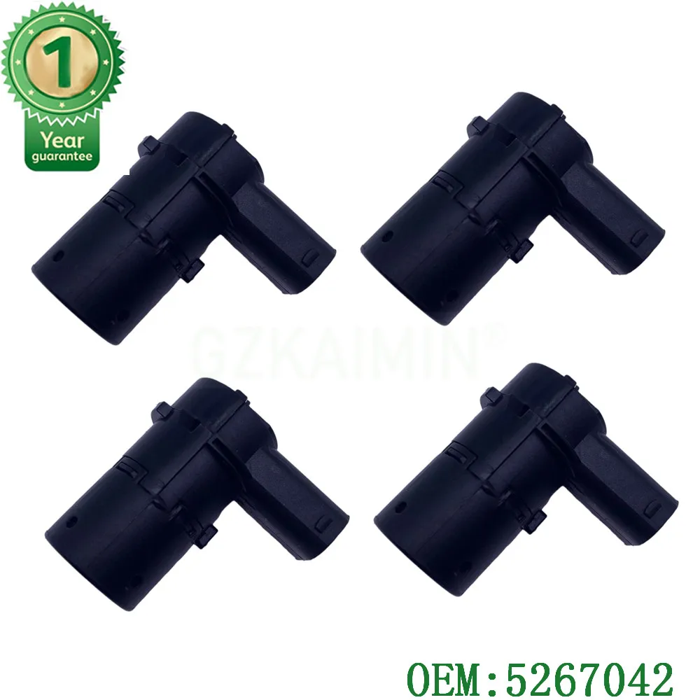 4PCS PDC Reverse Parking Sensor 5267042 30764160 8637457 30668099 30765108 For Volvo S40 S60 S80 V50 V70 C70 XC70