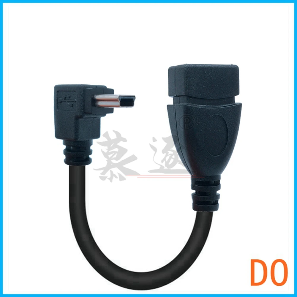 Prova prima di inviare USB A Femmina A Mini USB B Maschio Cavo Adattatore 5P OTG V3 Porta Cavo Dati per Car Audio Tablet Per MP3 MP4