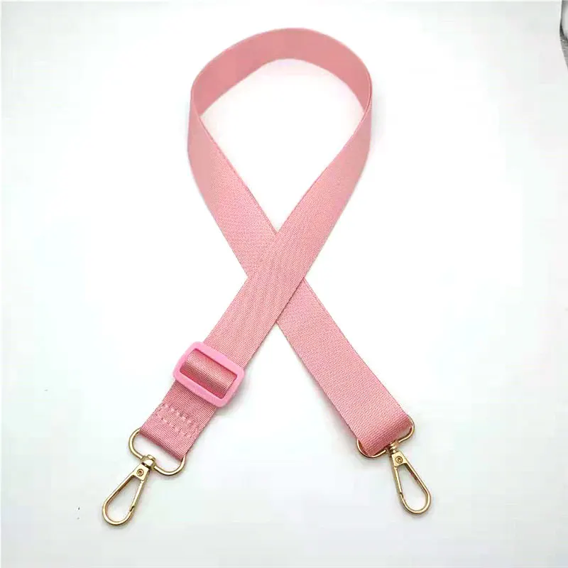 Correa de nailon para bolso de hombro, repuesto ancho de 1,3 M de largo para bolsos, DIY, Color sólido