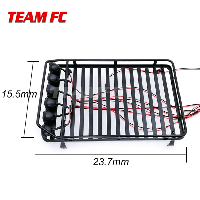 RC Crawler Accessory Luggage Roof Rack Net Climbing Car Model Parts for D90 for Axial SCX10 RC  Accessories Xmas Gifts S317