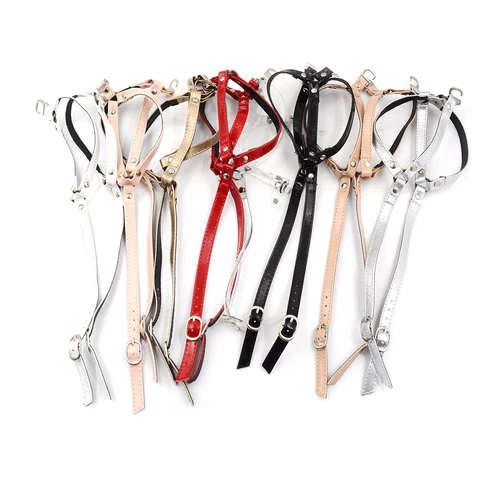 Imagen 1 del producto Correa de cuero PU para zapatos de mujer, correa de encaje para sujetar tacones altos sueltos, cinturón de diseño creativo conveniente para el tobillo, 1 par