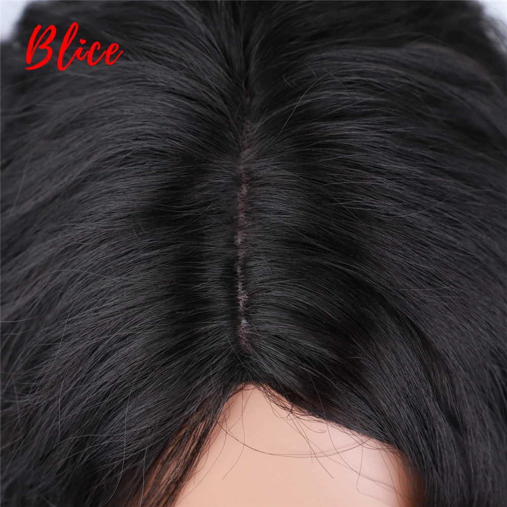 Blice 60CM Long Wave Synthetic Cosplay Wigs With Hair Line Skin-Topper Knekalon Heat Resistant All Color Available For Women