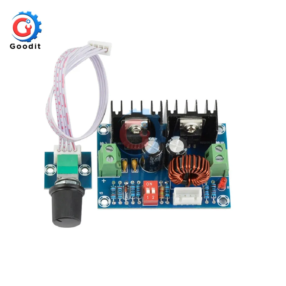 DC-DC PWM Voltage Regulator Module XL4016 200W Step Down Buck Board High Power 8A With External Potentiometer XH-M405 8A