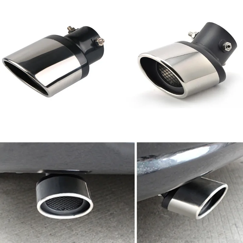 Universal Car Auto Exhaust Muffler Rear Tail Throat Liner Accessories For Ssangyong Tivoli XLV Kyron Actyon Korando Rexton