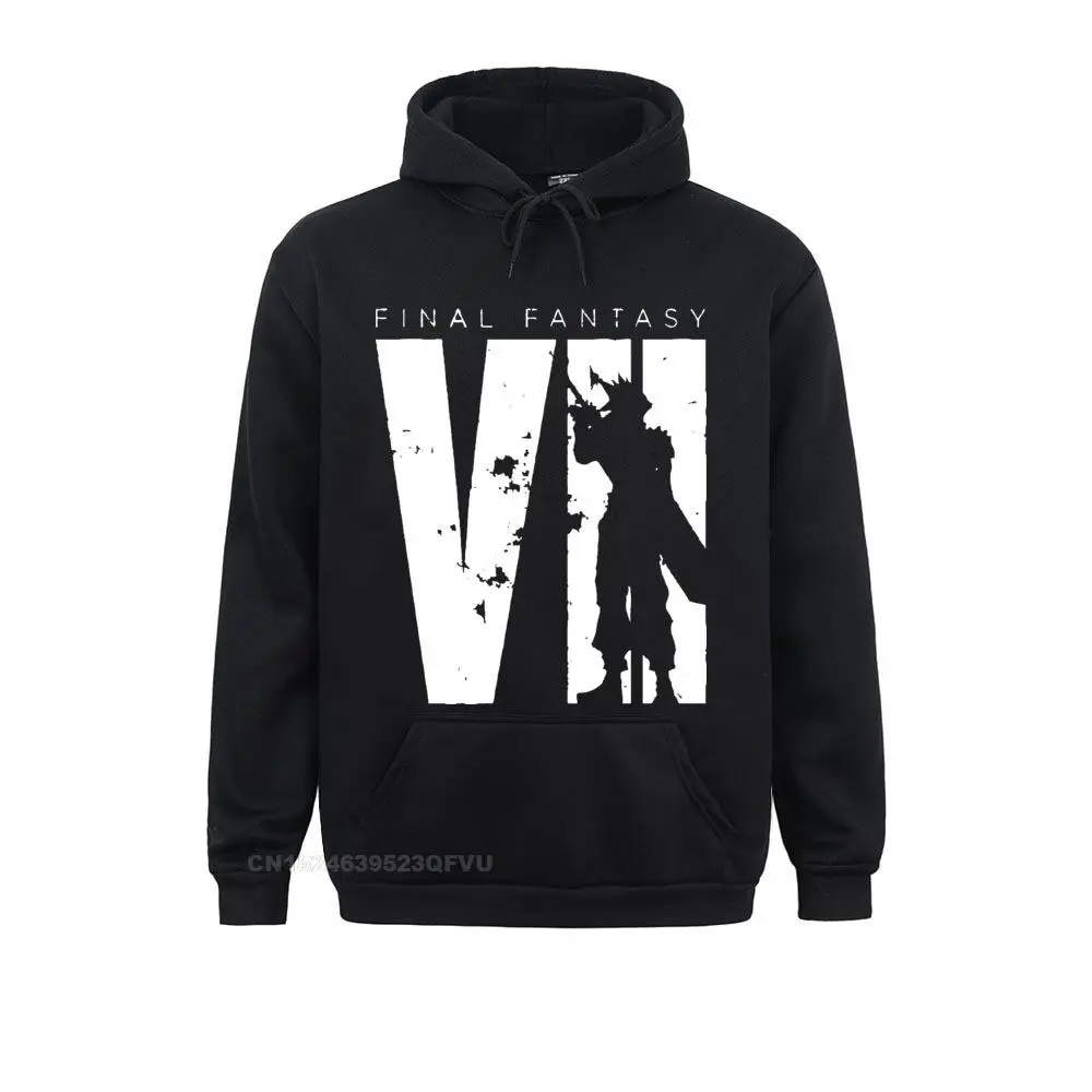 

Men Sweater Final Fantasy Squall Percent Cotton Ff7 Video Game Strife Shinra Chocobo Women Camisas Hombre