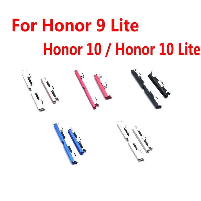 For Huawei Honor 10 Lite / Honor 9 Lite Power Volume Button Side Key Button On Off Switch Key Replace Repair Spare Parts