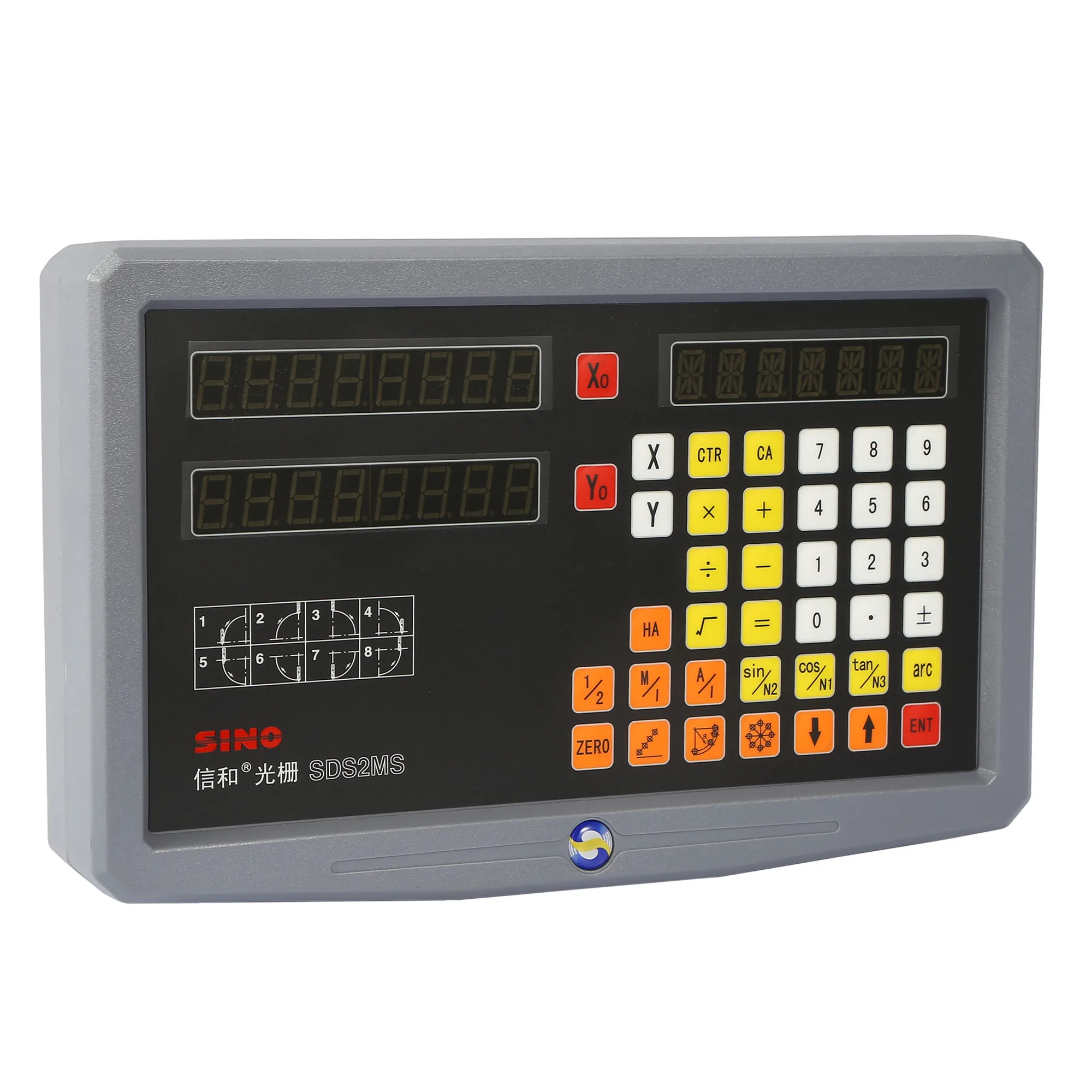 Imagem -05 - Sino Digital Milling Lathe Machine Sds2ms Eixo Dro Display para Grider Mill Novo Quente