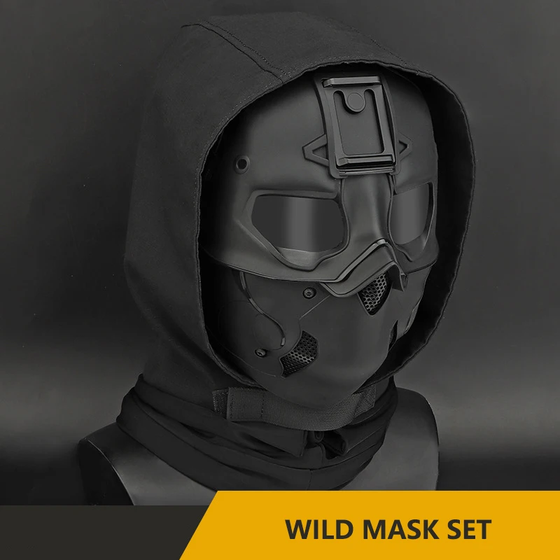 Tactical Wild Mask, Full Face Protective, Breathable, for Airsoft Paintball,Halloween, Masquerade Party,  Movie Props