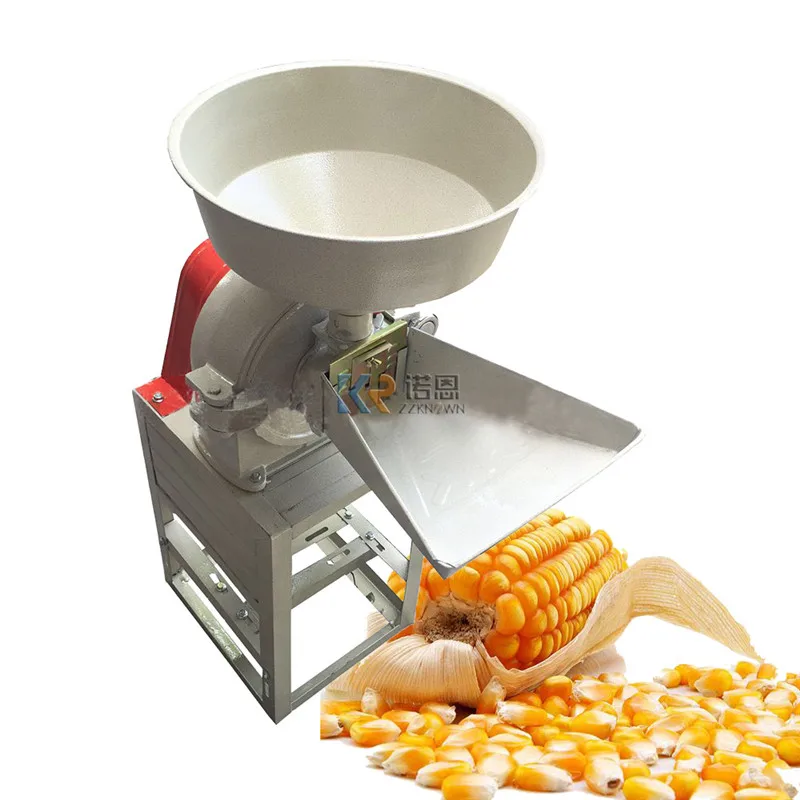 Wheat Flour Mill Rice Grinding Equipment Turmeric Powder Grinder Small Corn Grain Crushing Machine