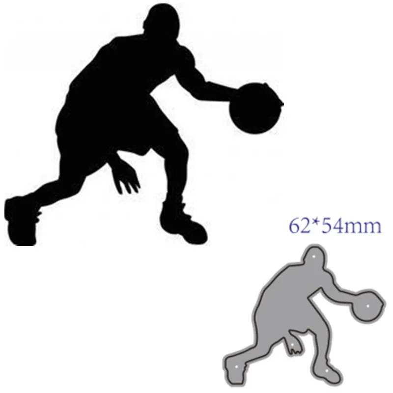 Metal Cutting Dies Cut Mold 2021 play basketball Decoration Scrapbook Paper Craft Knife Mould Blade Punch Stencils