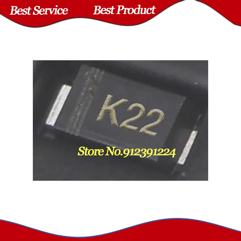 جديد وأصلي DSK22 K22 SOD123FL ، في الأوراق المالية ، 100 قطعة