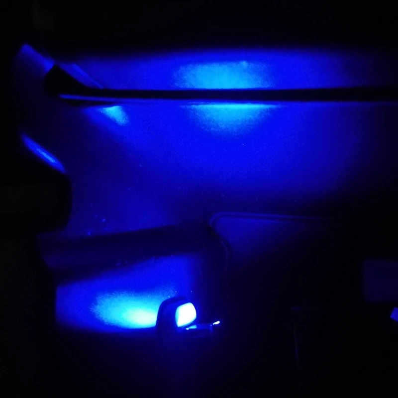 Mini USB LED RGB Ambient Light ความสว่างปรับได้8สีเปลี่ยนโคมไฟ Low-Power RGB Multi-Function High-Bright