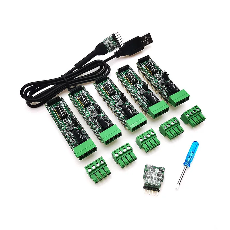 5PcsMD Nano485 12V al Bus 48V ha alimentato il bordo di sviluppo di aggiornamento del ricetrasmettitore RS485 422 ha migliorato il Nano R3 per il cavo di USB UC-340G dello spa