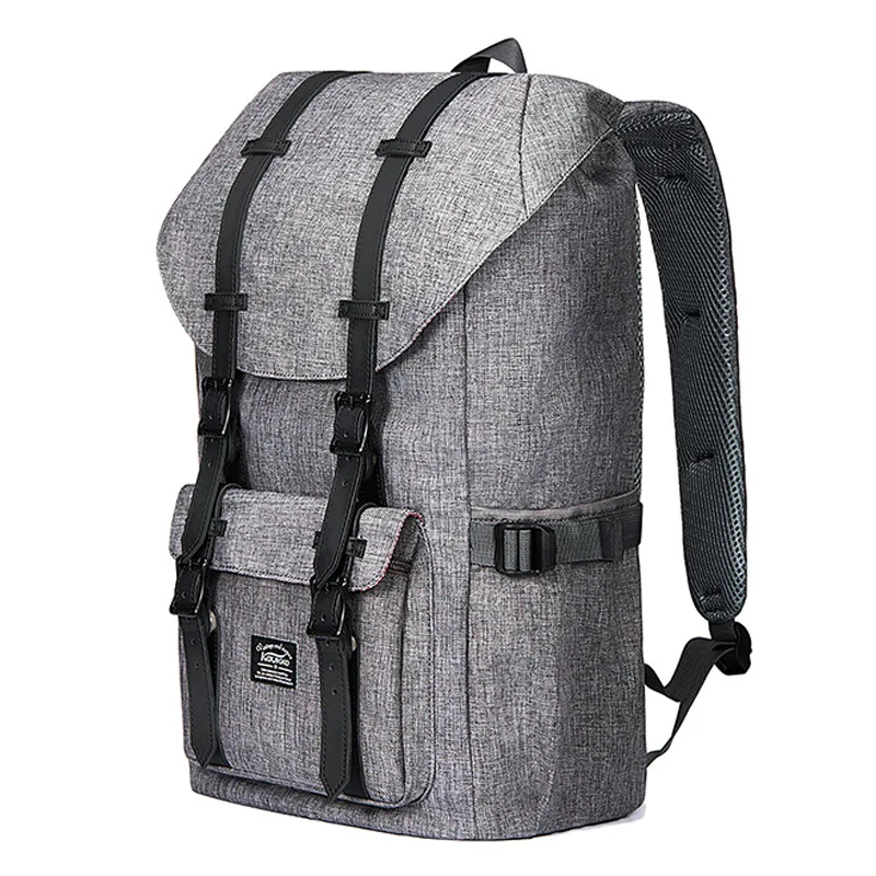 Outdoor Mountaineering Bag Linen Oxford Laptop Backpack for Notebook Casual Daypacks School Bags