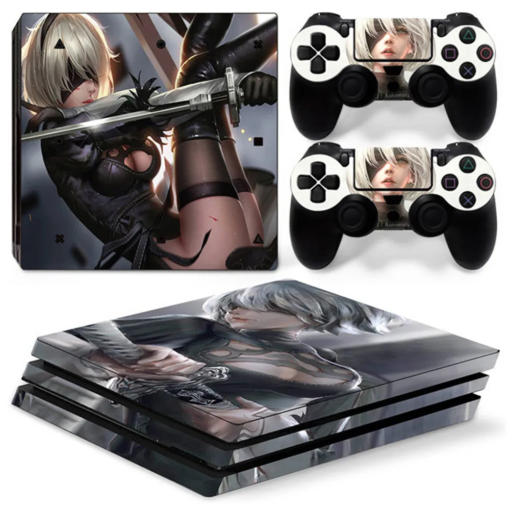 Vinyl Decal Protective Skin Cover Sticker Voor PS4 Pro Console & Controller