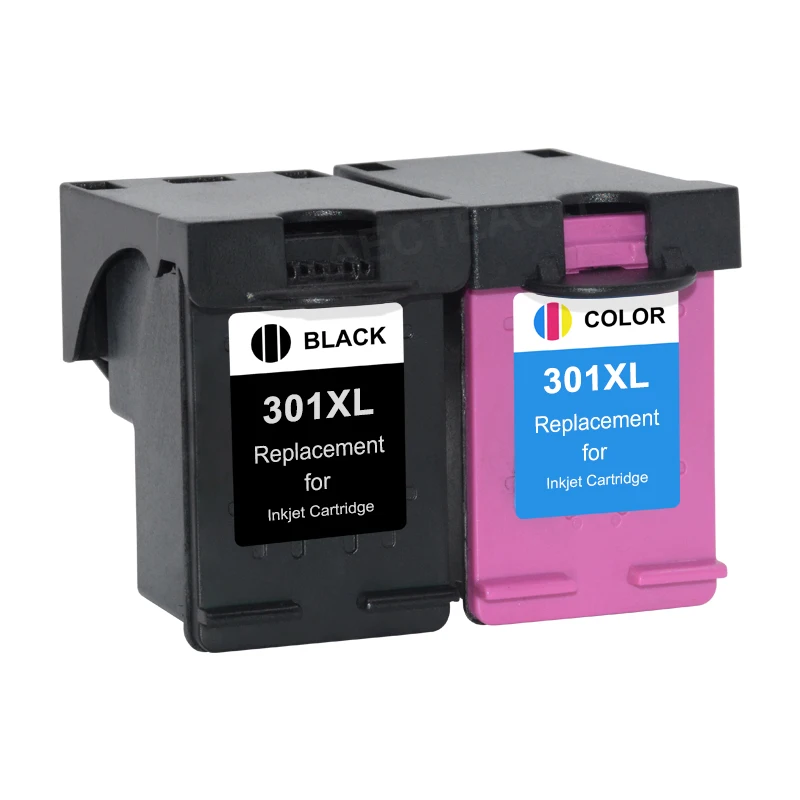 Aecteach Re-manufactured Ink Cartridge Compatible for HP 301 301XL INK DeskJet 1050 2050 3050 2150 1510 2540 Printer Full