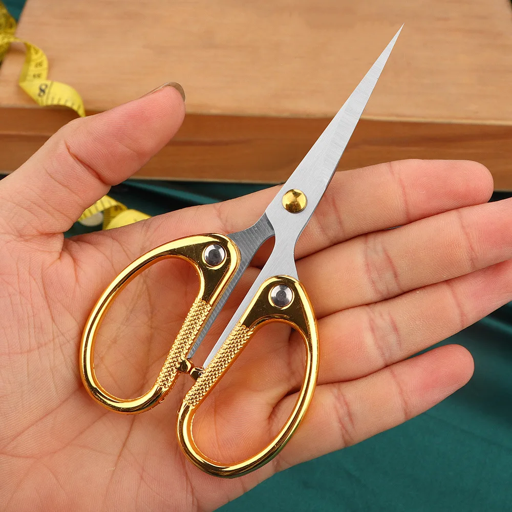 Stainless Steel Zinc Alloy Paper-cutting Scissor Office Scissors Stationery Multi-Function Kitchen Shears with Zinc Alloy Handle