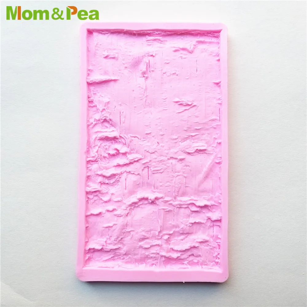 MPA2408 Stone Wall Pattern Silicone Mold Gum Paste Chocolate Ornamental Fondant Mould Cake Decoration Tools