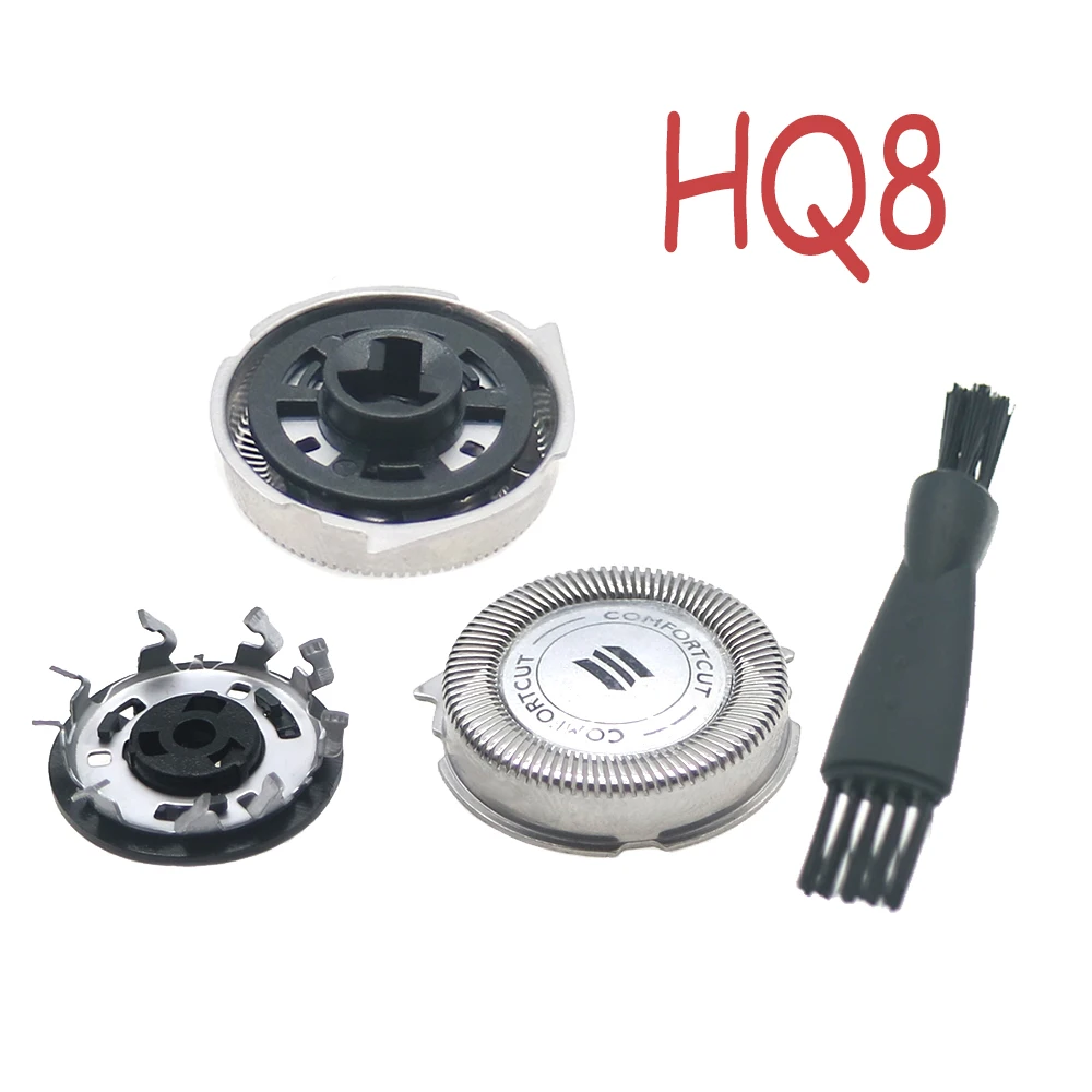 Philips-cabeça de barbear para substituição, 3 peças, norelco, hq3, hq56, hq55, hq44, hq4, hq8, hq64, hq54, hq300, hq6, hq, hp, rq32