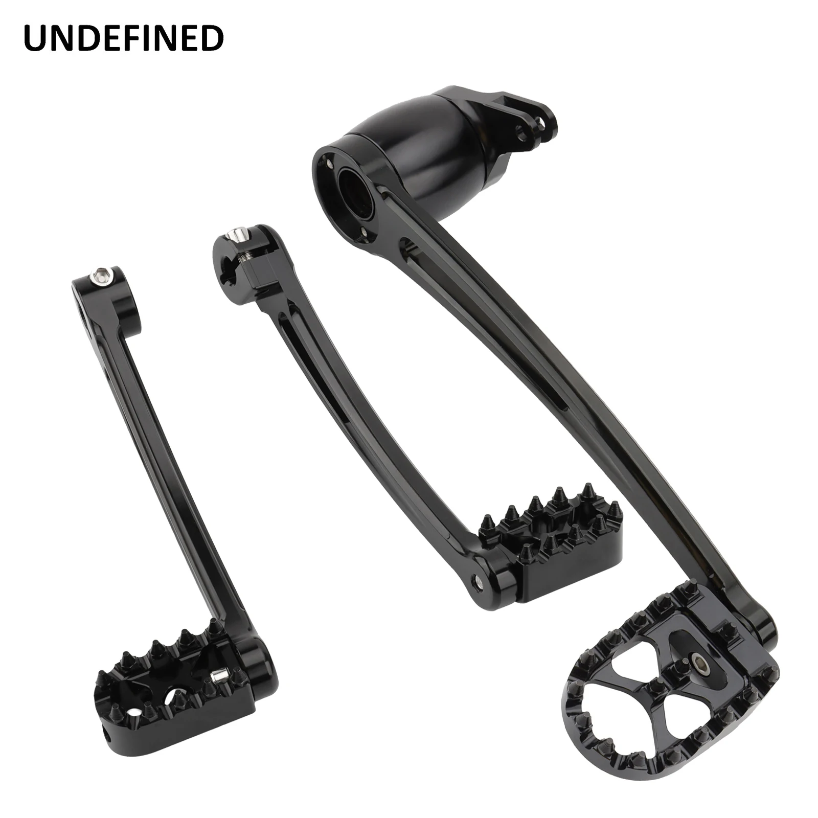 

Brake Arm Kit Black MX Pedal Shift Lever Shifter Pegs Heel Toe for Harley Touring Street Glide Electra Road Glide Tri 2014-2022