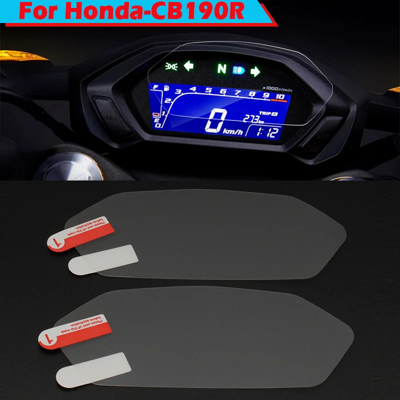 

Motorcycle Dashboard Film Screen Stickers Fit For Yamaha CB190R CB190X Speedometer Sticker Cluster Scratch Protector