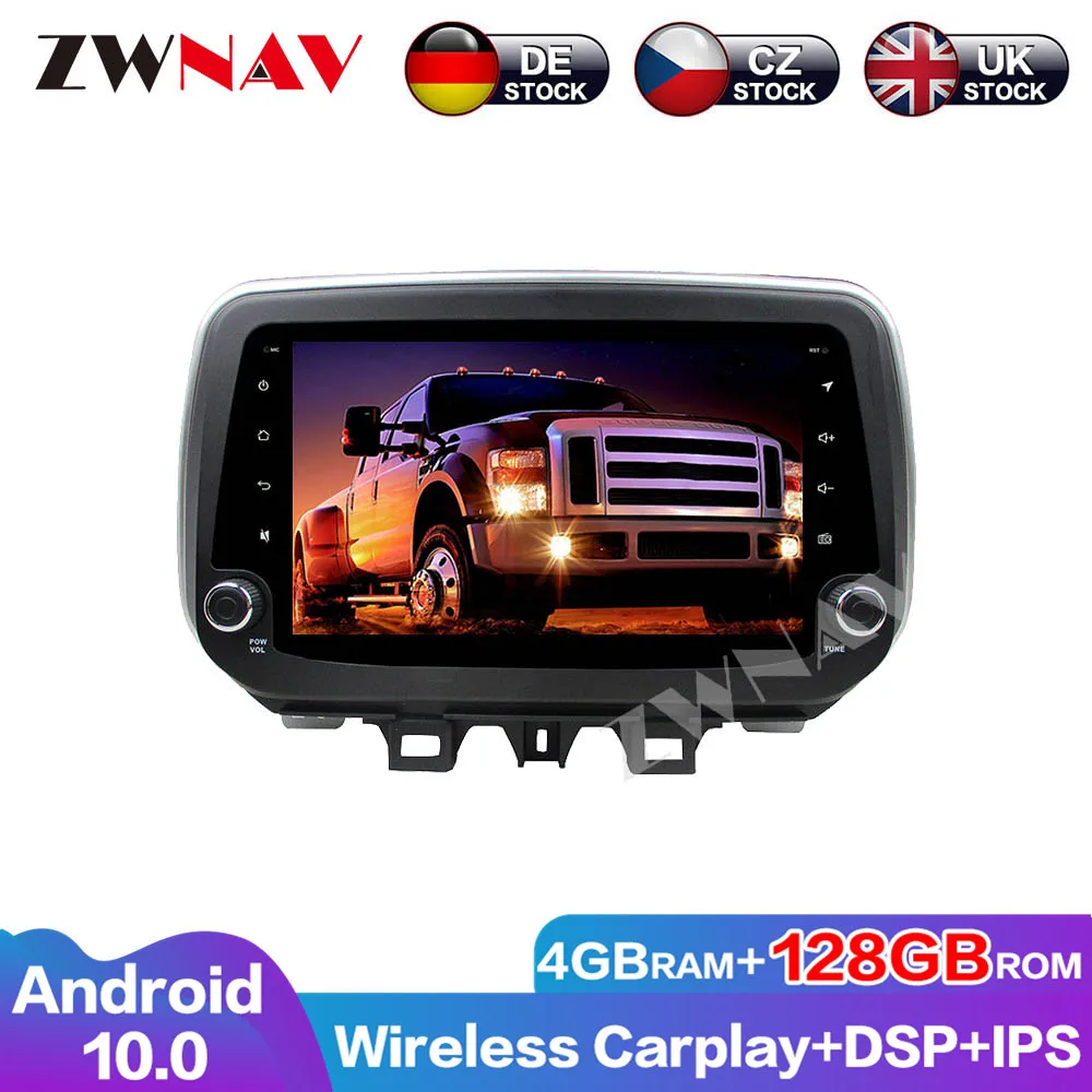 Android 10 4+128G DSP For Hyundai Tucson 2018 + Auto Radio Audio Navigation GPS Multimedia Head Unit Car DVD Player Touch Screen