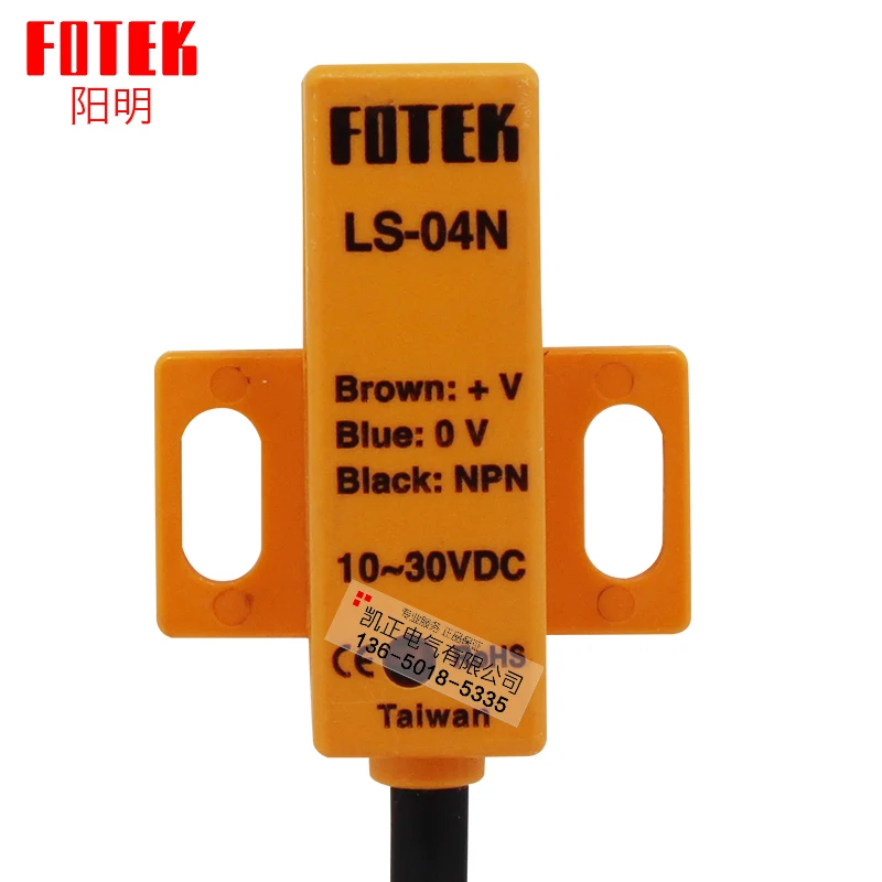 

Original authentic Taiwan FOTEK LS-04N Inductive proximity switch Brand new authentic LS04N