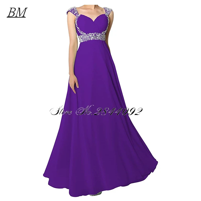 BM New Arrival Gradient Sweetheart czapka z osłoną karku rękawem w stylu Vintage zroszony linii sukienki druhen Ombre sukienki na przyjęcie Vestido De Festa