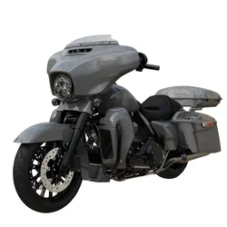 Kit lavoro carrozzeria moto per Harley Street Glide Special Electra Glide Ultra Limited CVO 2015-2020 Gunship grey