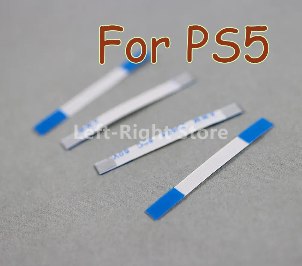 

100pcs FOR PS5 Host Power Switch Cable 6pin Flat Cable On Off Flex Ribbon Cable For Playstation 5 Console