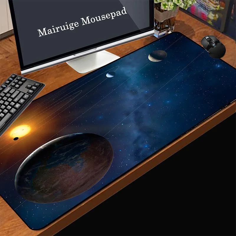 

Mairuige Players Recommend 900x400x5mm Dedicated Gaming Mouse Pad, Desk Pad, Desktop Computer Keyboard Pad Mouse Pad Large