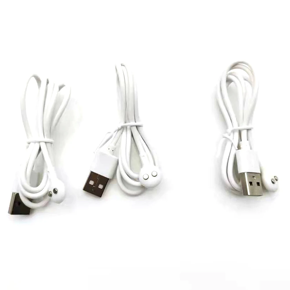 90Degree Magnetic Charging Cable Center Spacing 2P 5mm Suctio USB Power charge connector For Sex toys Products Instrument Device
