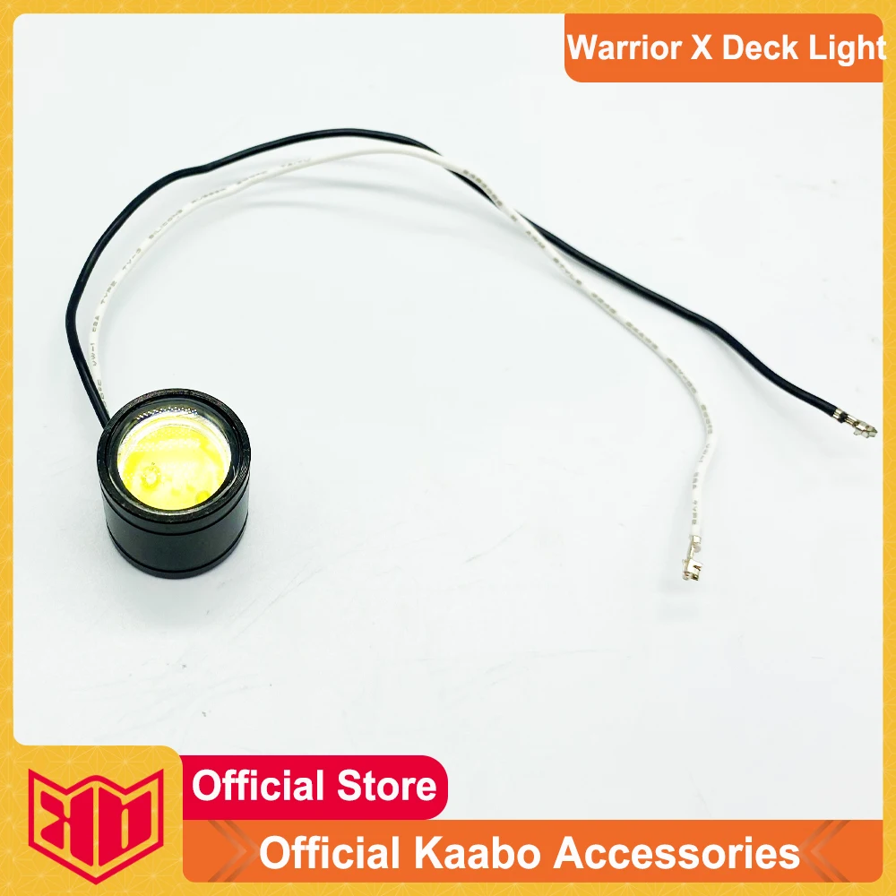 Original Kaabo Wolf Warrior X Front Spotlight Deck pedal Front Spotlight  for Kaabo Wolf Warrior X Offifical Kaabo Accessories