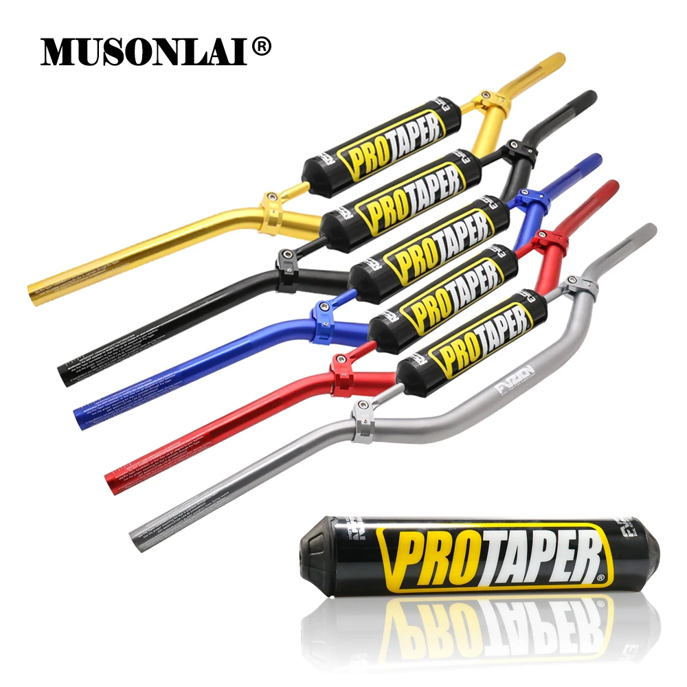 81.3CM 22mm 28mm Motorcycle Dirt Bike Handlebar Universal Motocross Dirt Bike Fat Bar Variable Diameter Handlebars Tubes