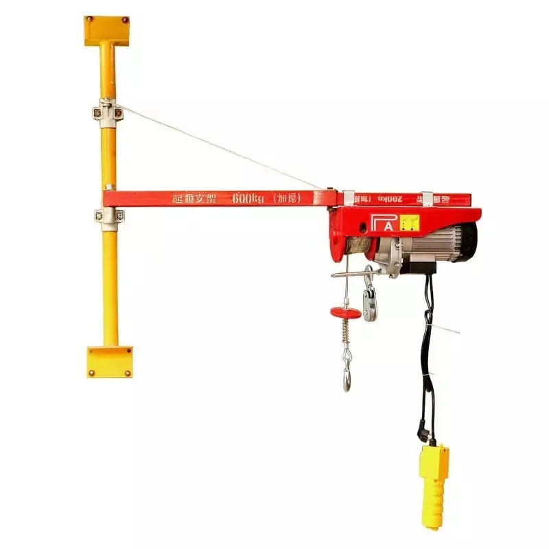 Hoist bracket wall column household crane small crane  indoor mini electric hoist special bracket