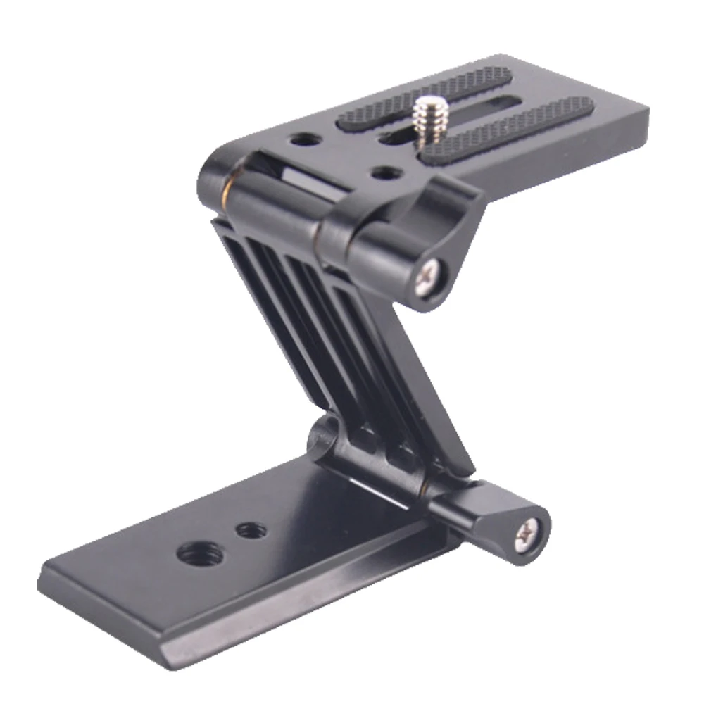 JINTU Z-Shaped Folding Ball Head Vertical Camera Bracket Macro Shoot Pan Tilt Head for Tripod Ballhead supports up 6.7lbs/3Kg