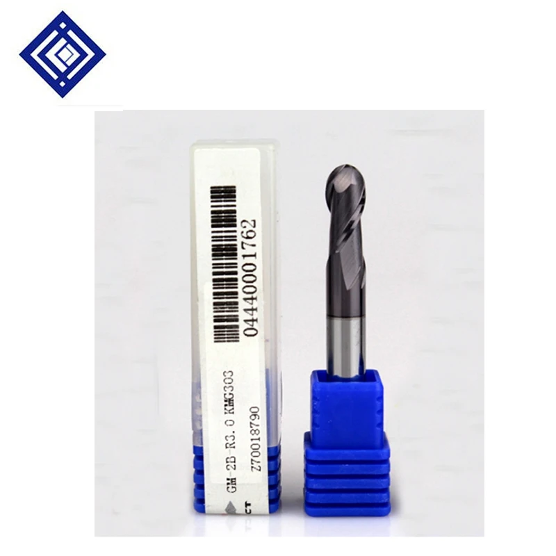 

GM-2B-R2.5 R3.0 R3.5 R4.0 R4.5 Tungsten Steel Carbide End Mill Ball Nose End Mills With Straight Shank