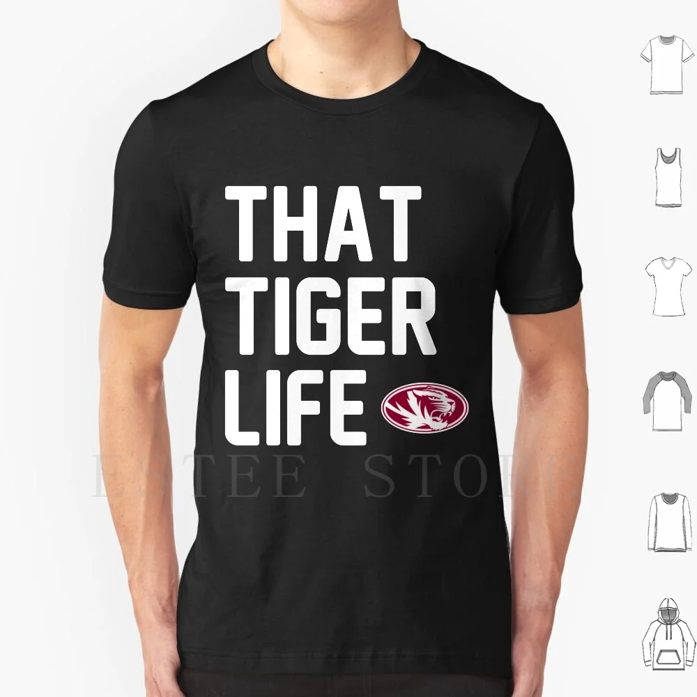 That Tiger Life T Shirt Print Cotton Tuttle Tigers Tiger Soccer Football Tiger King