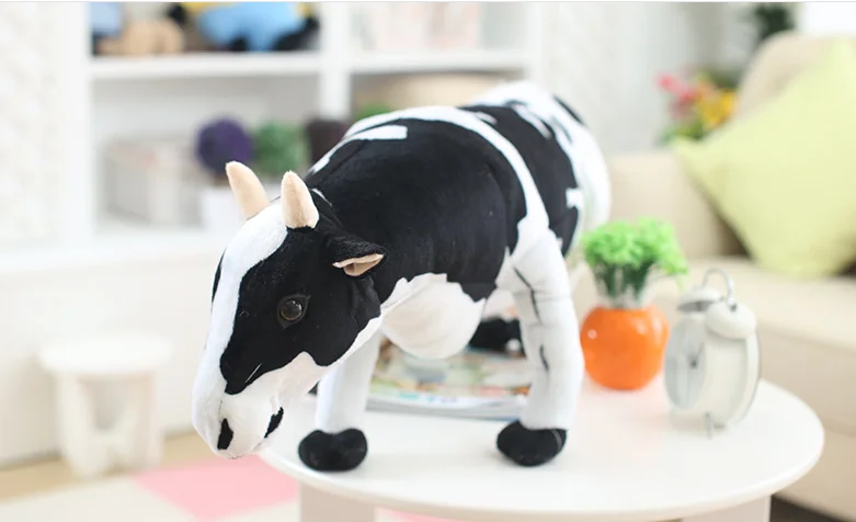 

Large 75cm lovely cartoon cow plush toy soft doll throw pillow Christmas gift h0588