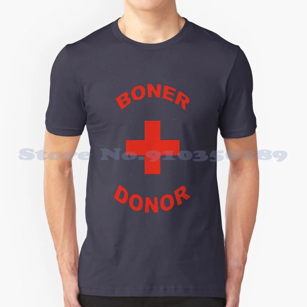 Boner Donor First Aid Parody Shirt Black White Gray Fashion Tshirt Boner Donor First Aid Health Quarantine