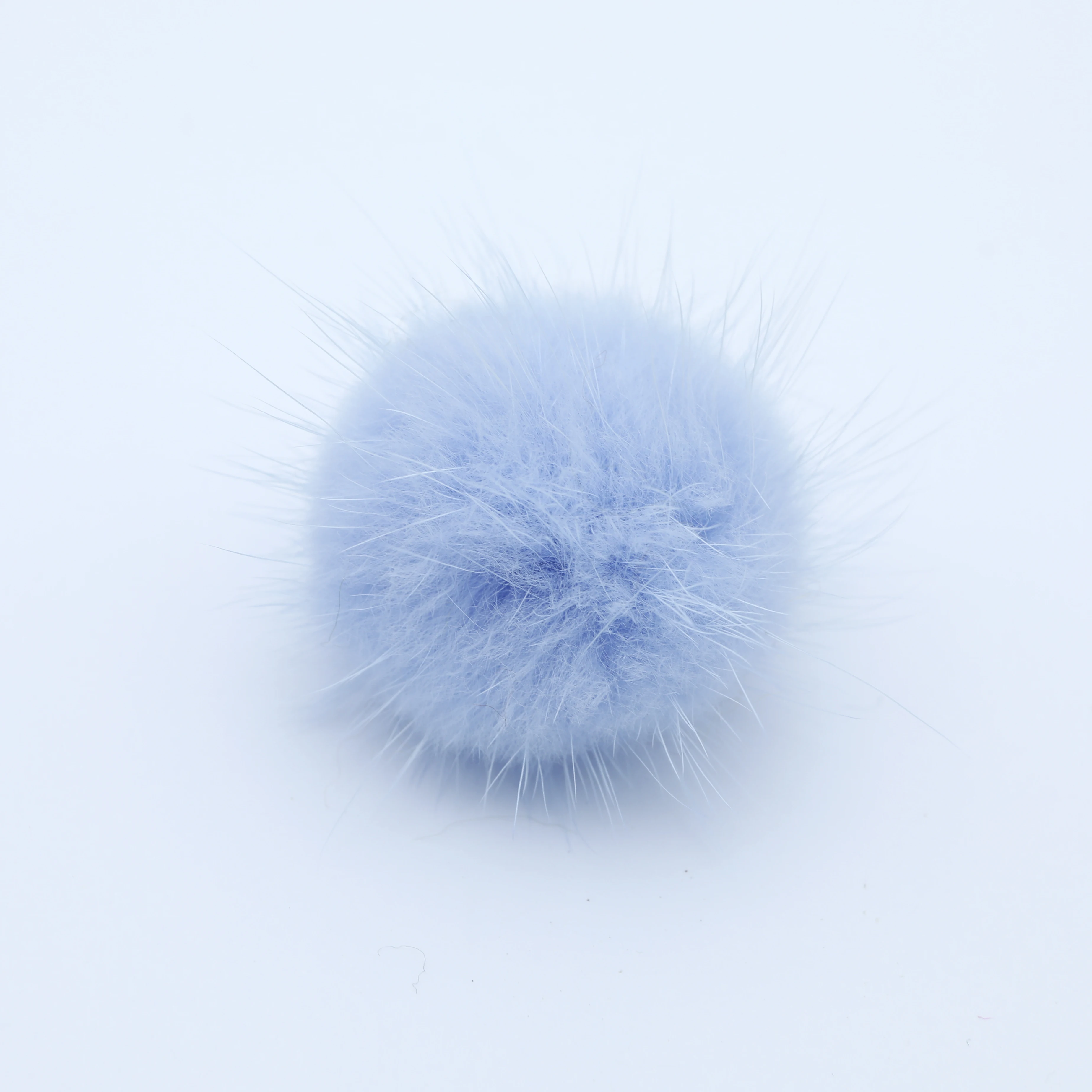 REGELIN 4.5cm Mink Fur Ball Pompom Mink Pompon for Sewing on Knitted Keychain Scarf Shoes Hats DIY Jewelry Crafts Accessories