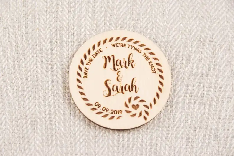 

Save the date magnets, save the dates, wedding save the dates, wooden save the dates, heart wedding magnets, wood save the dates