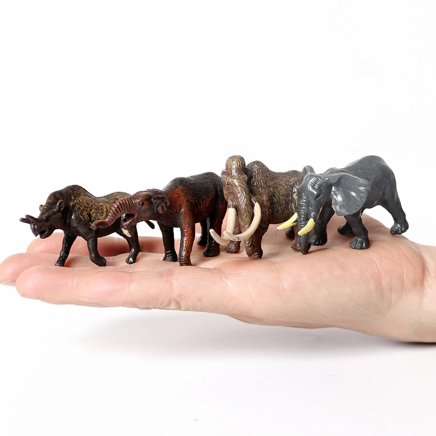 Simulation Mini prä historische Tiere Mammut Dein other ium Moropus Sabre tooth Uintather ium Elefant Modell Figur klassisches Spielzeug