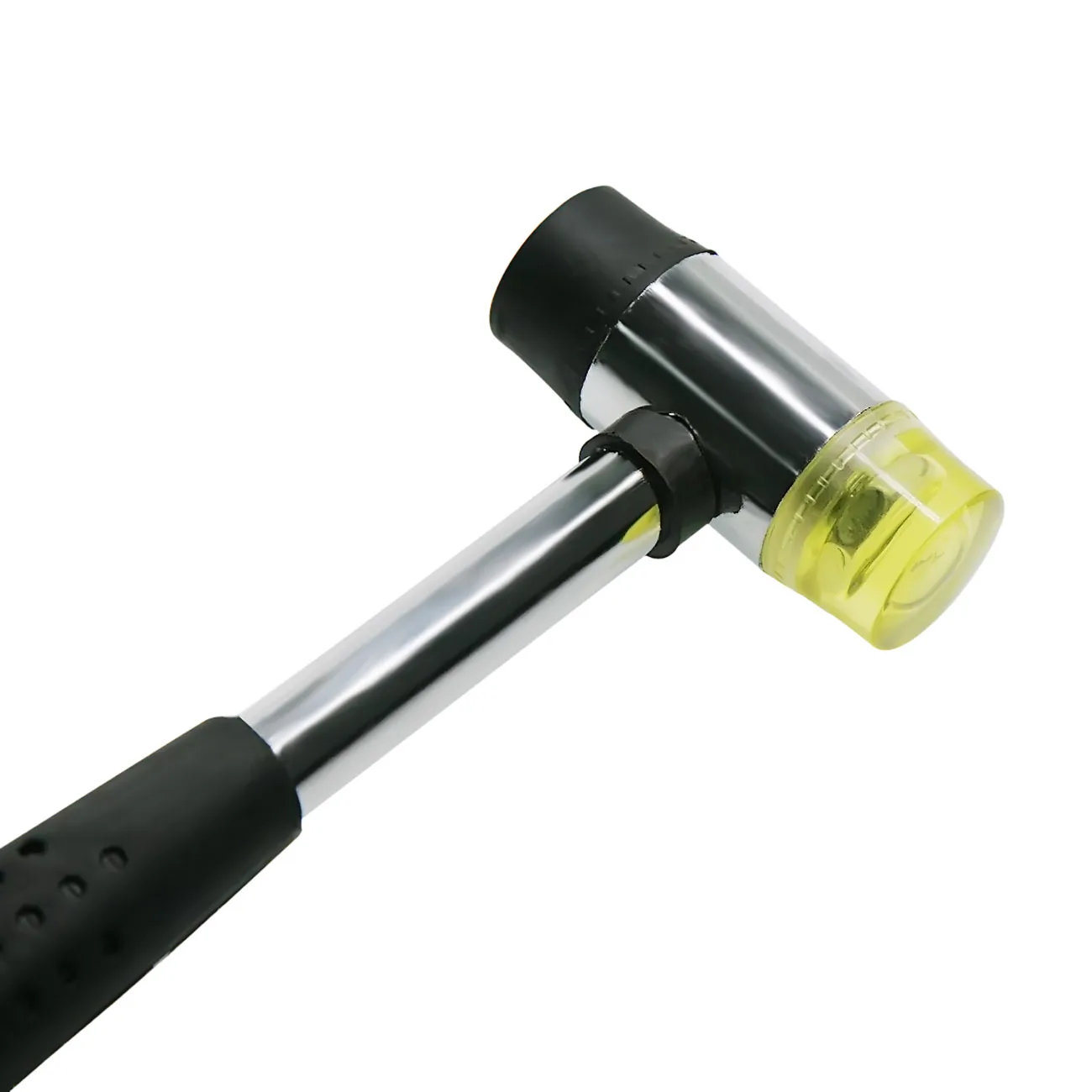 Capacete de borracha com martelo 25mm, mini punho antiderrapante de borracha e nylon