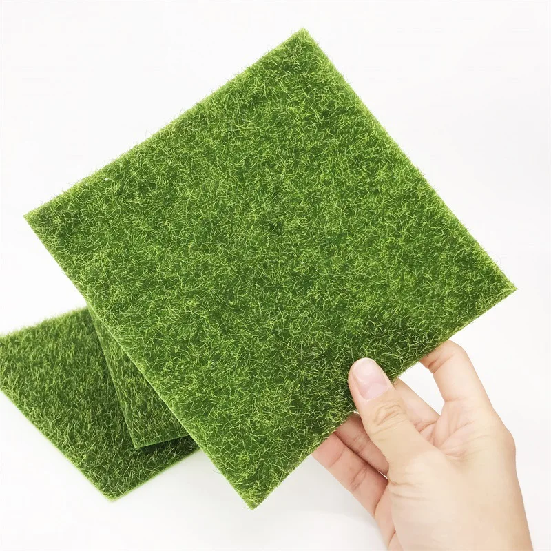 

6pcs Micro landscape creativity simulation bryophyte Eco Moss Plants Grass Artificial Garden Grass Moss DIY Lawn moss Fake Grass