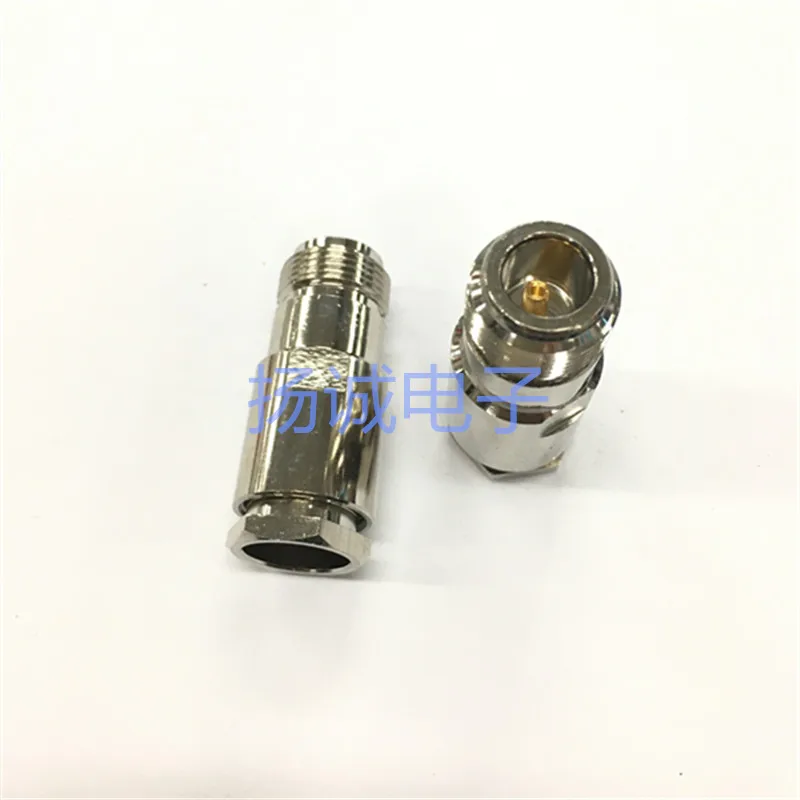 Pure Copper Radio Frequency Connector N-K-9 Mountable 50-9 Wire N Type Female L16 Feeder Connector N Female