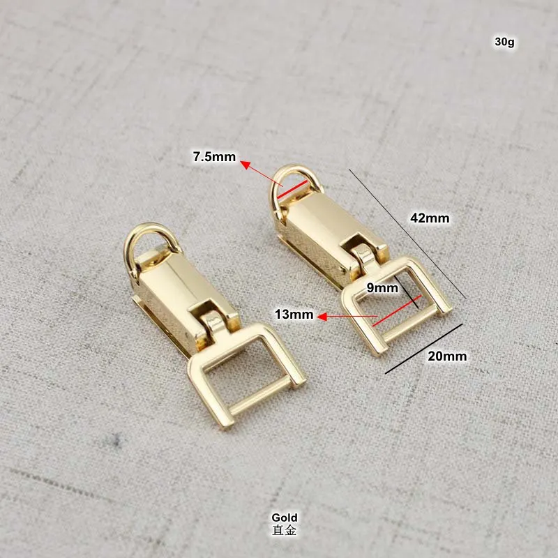 2pairs Luggage hardware accessories on both sides of the bag on the screw  D ring female package metal parts Hanger Connector